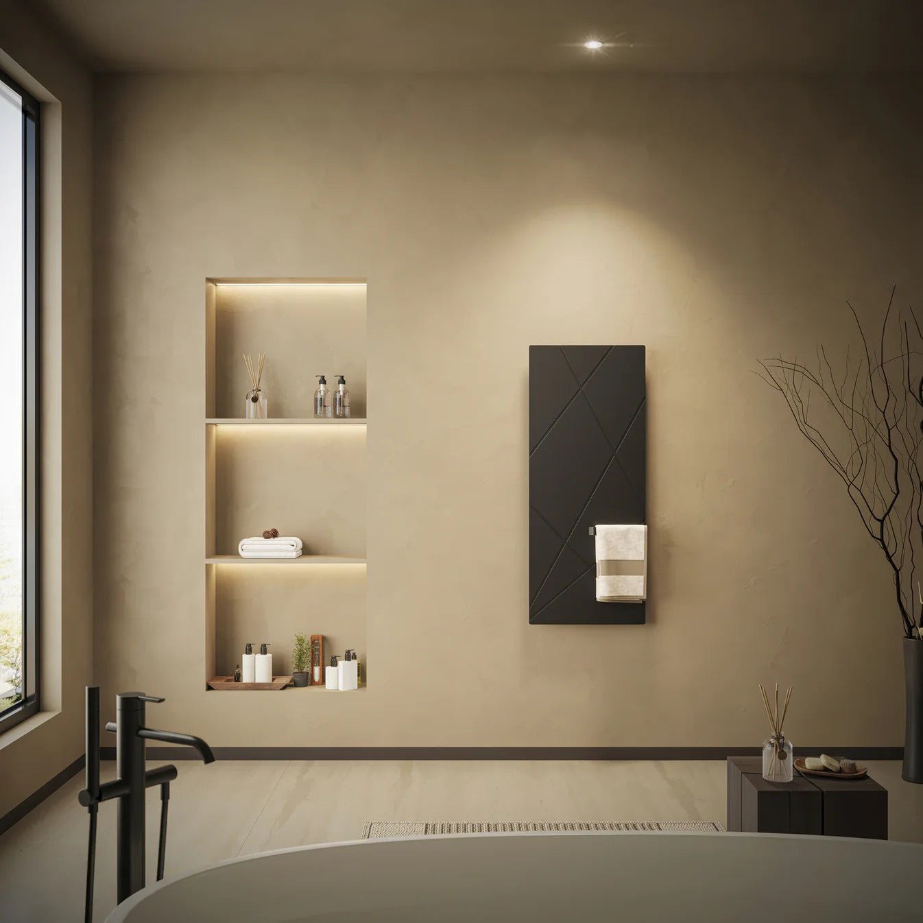 ALUX Aluminum Bathroom Radiator | Designer Radiator
