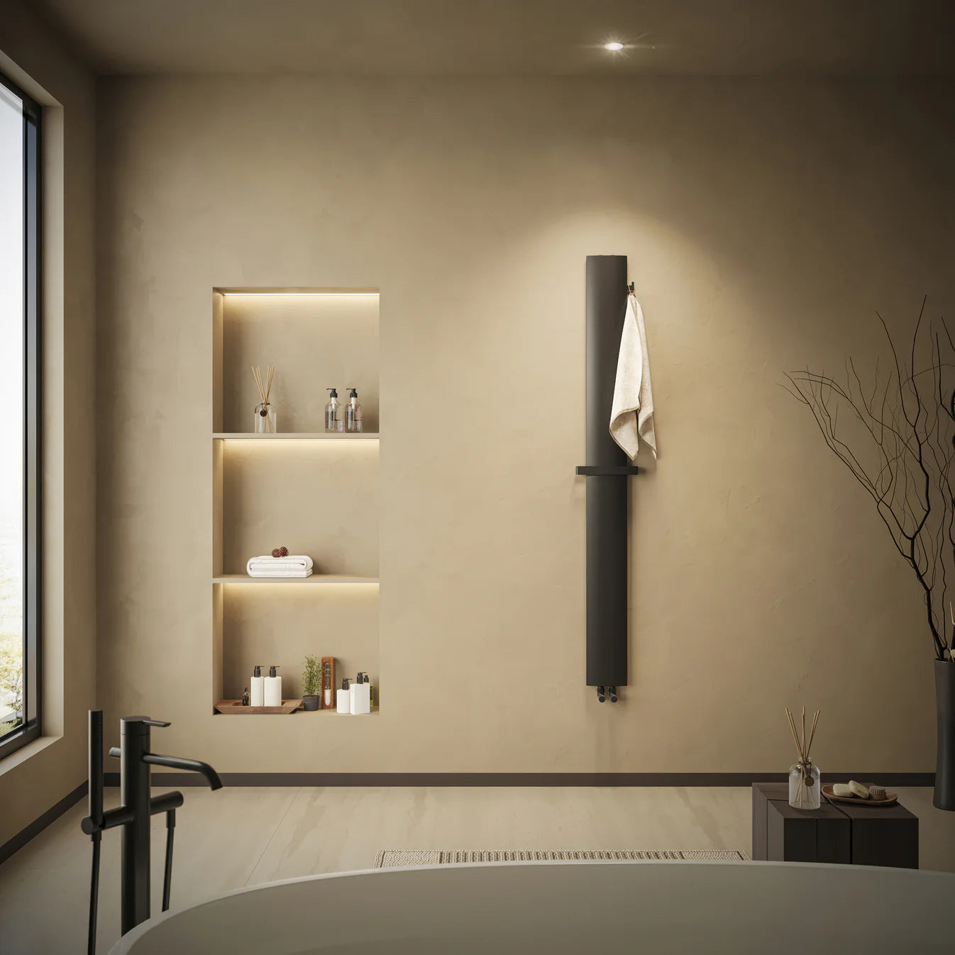 STILO Aluminum Towel Radiator