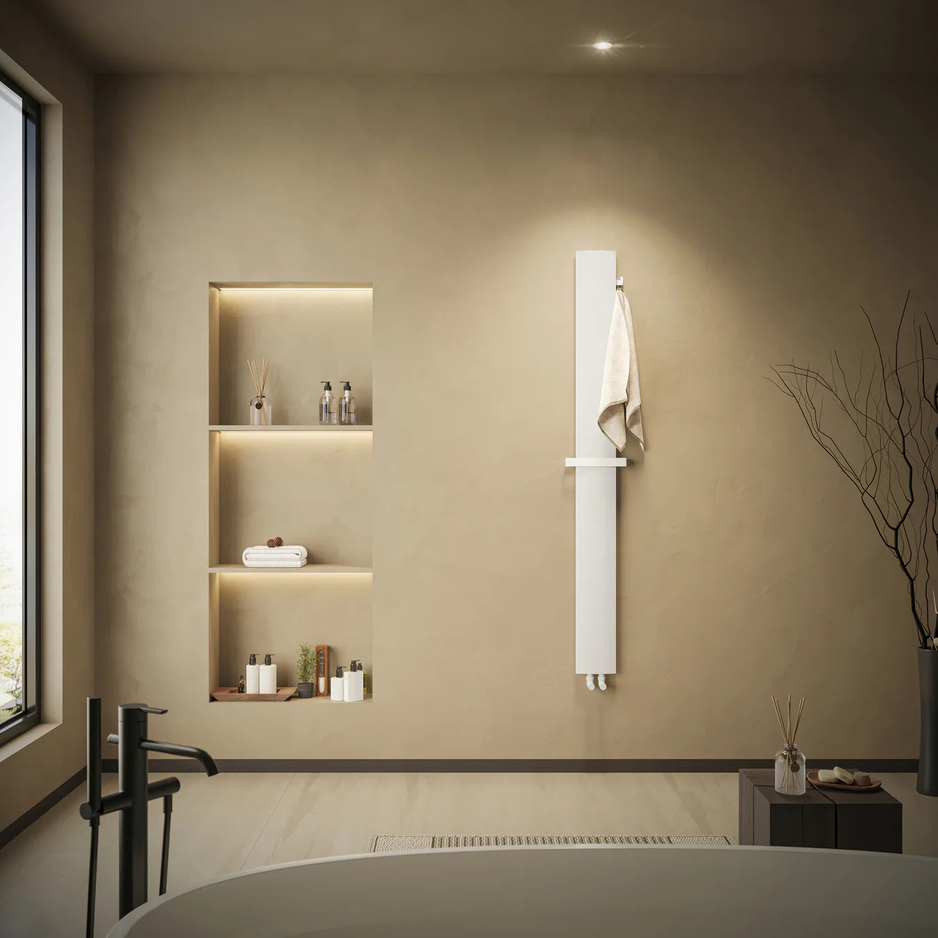 STILO Aluminum Towel Radiator