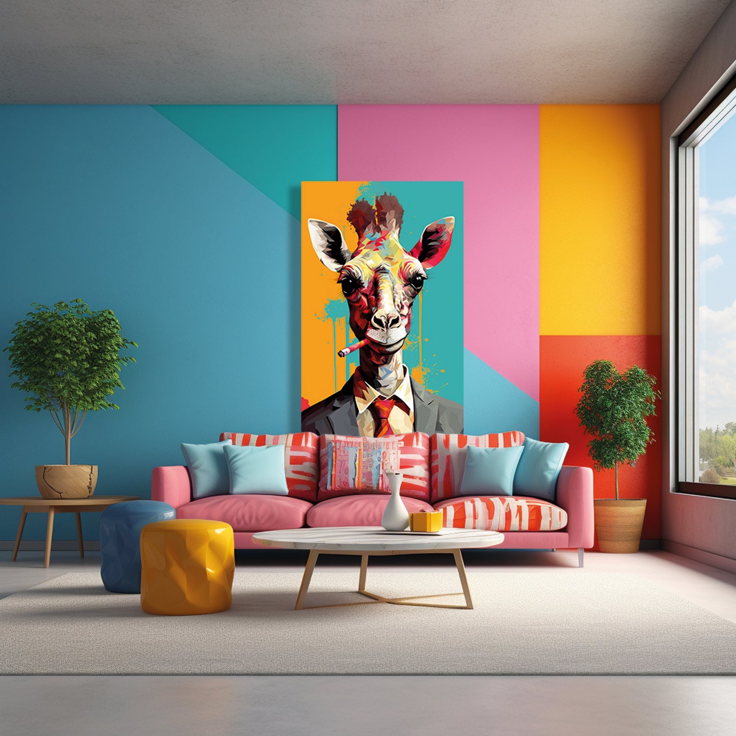 GIRAFFE | PRINT Designer radiator