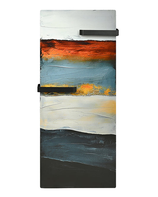 SEA ABSTRACT| PRINT Дизайнерски радиатор с аксесоари