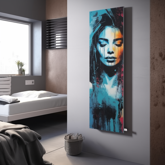 BLUE GRIL | PRINT Designer radiator