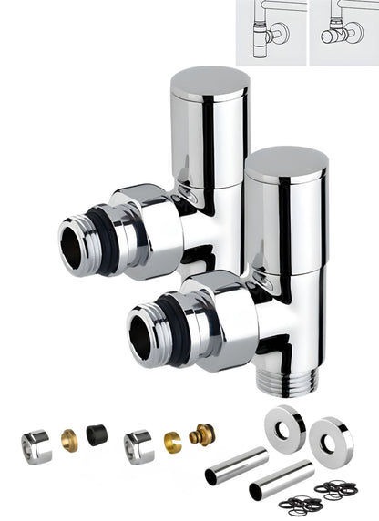 Set of Italian valvess - angled