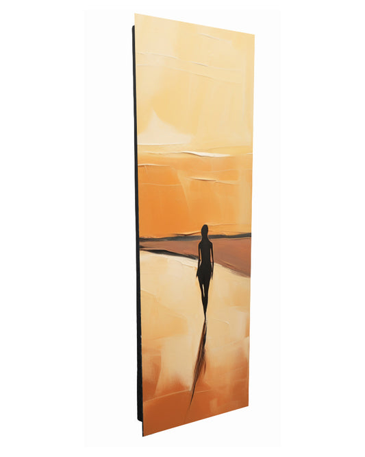 LADY SUNSET PRINT Designer radiator