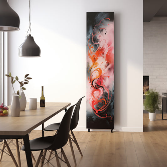 FLORAL ABSTRACT | PRINT Designer radiator